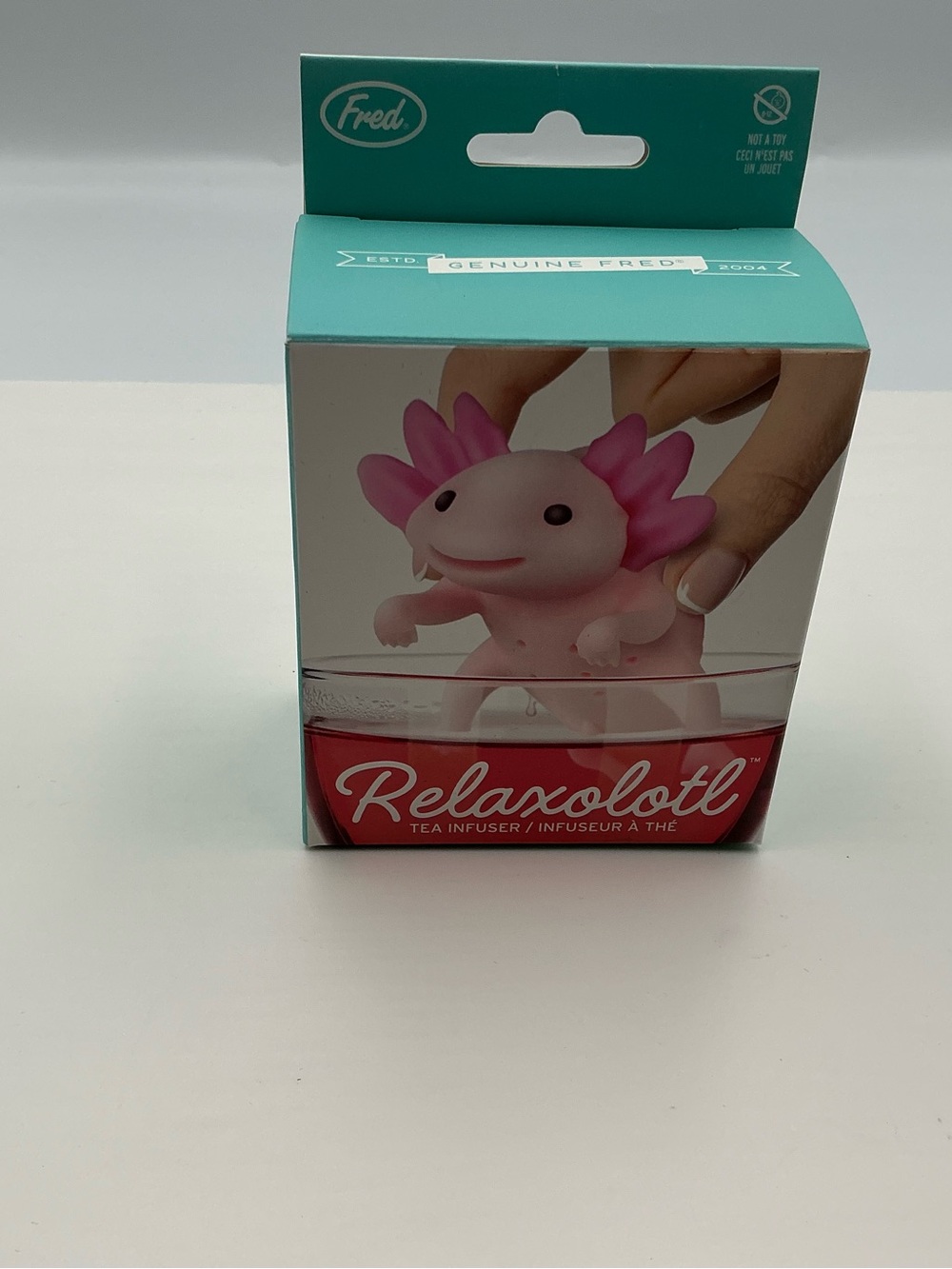 Fred Pink Axolotl Tea Infuser